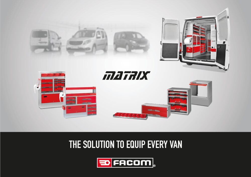 A van with FACOM Matrix solutions implemented 